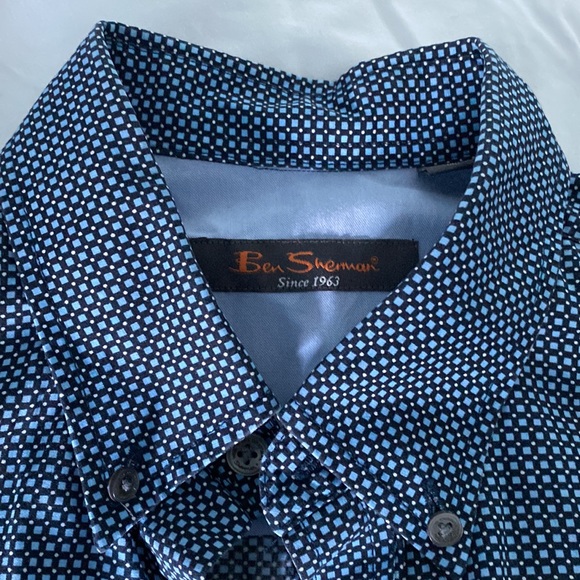Ben Sherman Patterned Dress Shirt - Picture 3 of 3